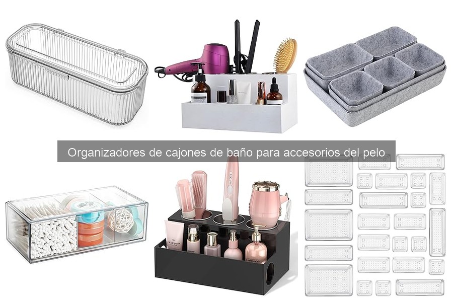 Alternativas para organizar el cabello sin cajones