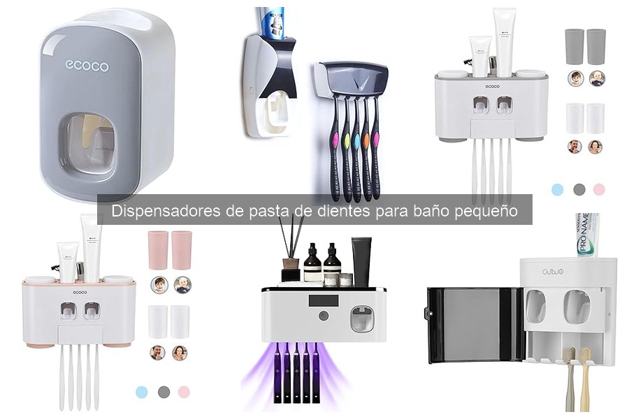Beneficios de Dispensadores de Pasta de Dientes en Baños Pequeños