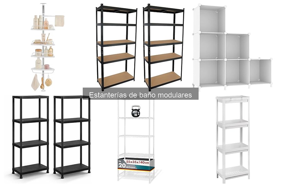 Beneficios de Personalizar Estanterías de Baño Modulares