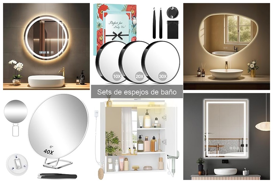 Beneficios de usar un set de espejos de baño para tu rutina