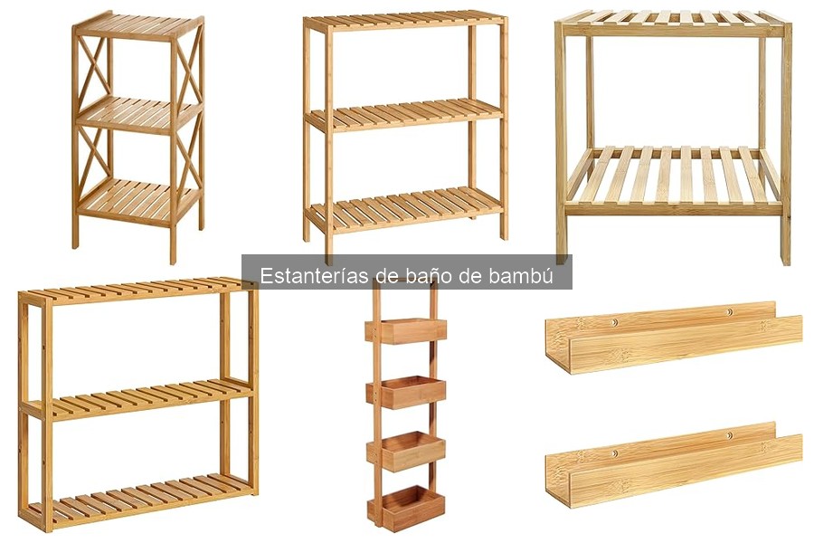 Beneficios ecológicos de las estanterías de baño de bambú