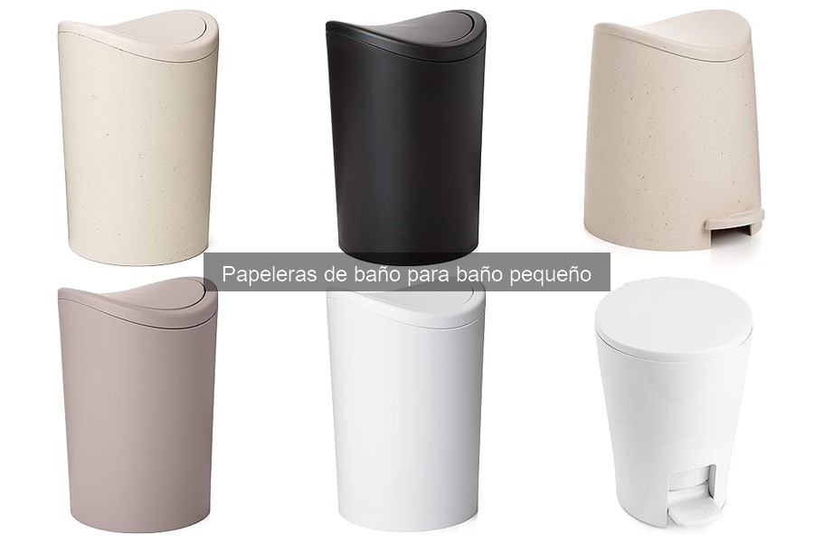 Características a Evitar en Papeleras de Baño Pequeñas