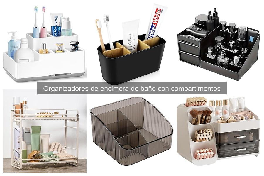 Cómo adaptar un organizador de encimera de baño a tus necesidades