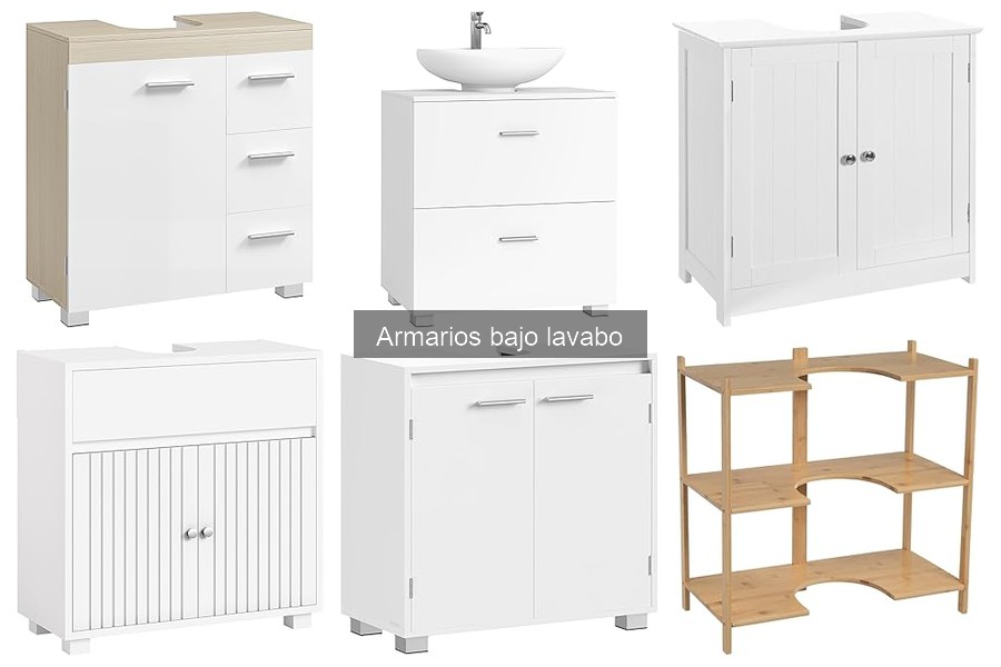 ¿Cómo elegir el mejor armario bajo lavabo para tu baño?