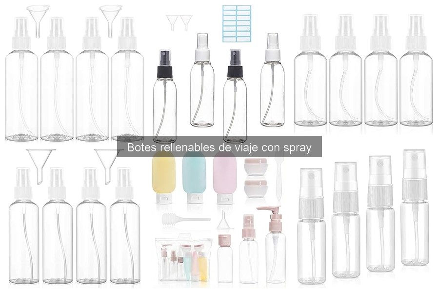 Cómo Elegir el Mejor Bote Rellenable de Viaje