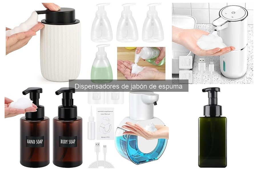 Cómo elegir el mejor dispensador de jabón de espuma para tu baño