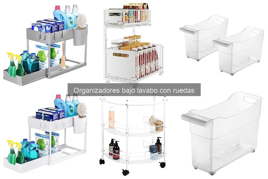 Cómo elegir el mejor organizador bajo lavabo con ruedas