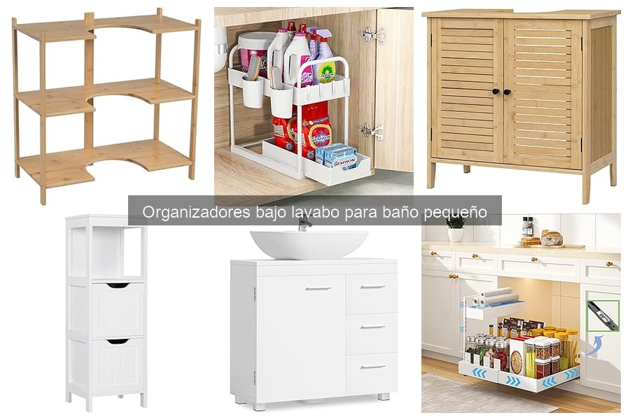 Cómo elegir el mejor organizador bajo lavabo para baño pequeño
