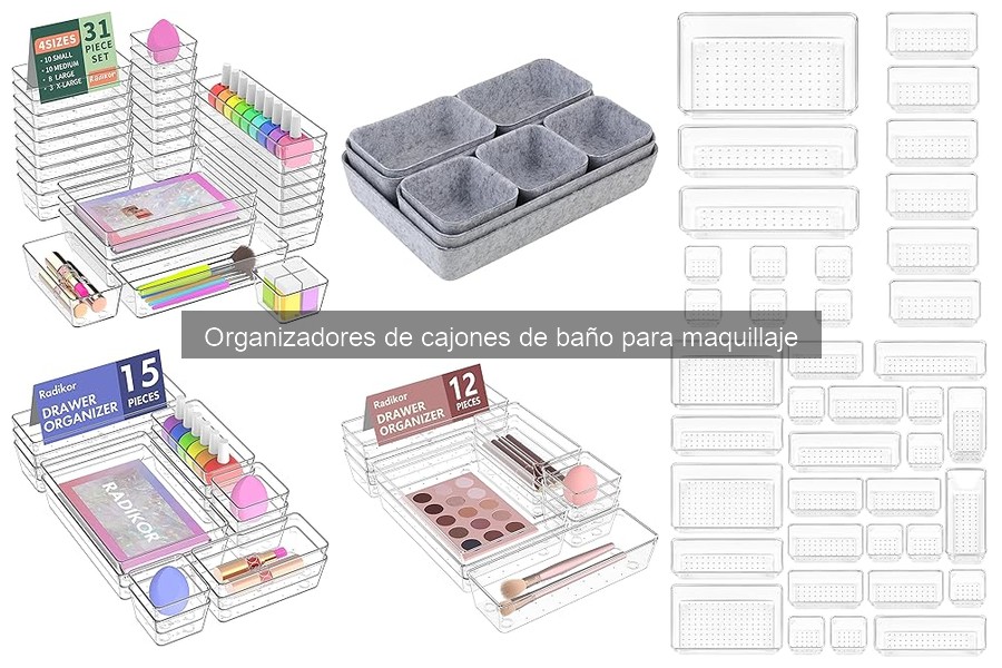 Cómo elegir el mejor organizador de cajón para maquillaje