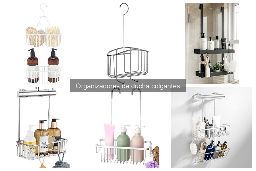 Cómo elegir el mejor organizador de ducha colgante