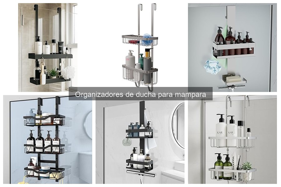 Cómo elegir el mejor organizador de ducha para mampara