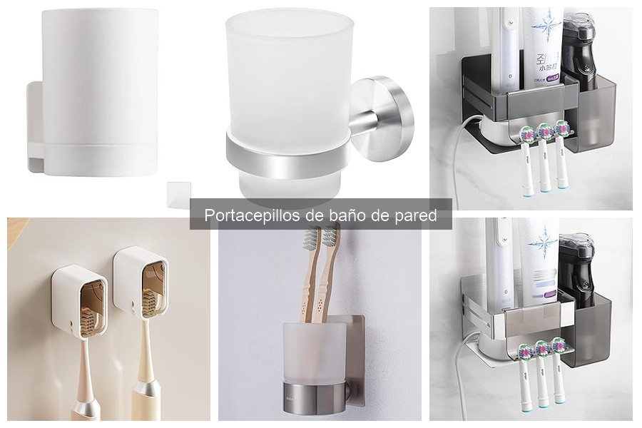Cómo elegir el mejor portacepillos de baño de pared