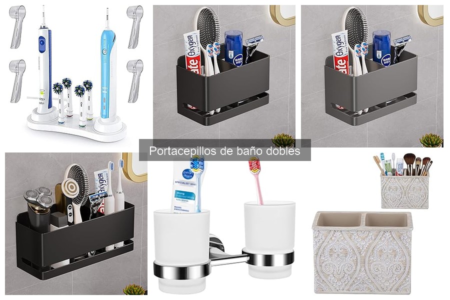 Cómo elegir el mejor portacepillos de baño doble
