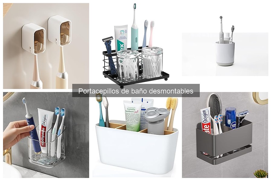 Cómo elegir el mejor portacepillos desmontable para tu baño