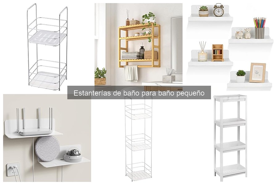 Cómo elegir la estantería de baño perfecta para espacios pequeños