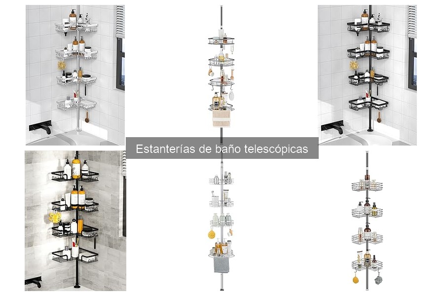 Cómo elegir la estantería de baño telescópica adecuada