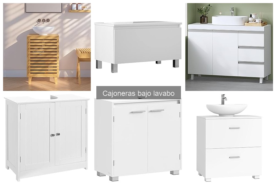 Cómo elegir la mejor cajonera para bajo lavabo