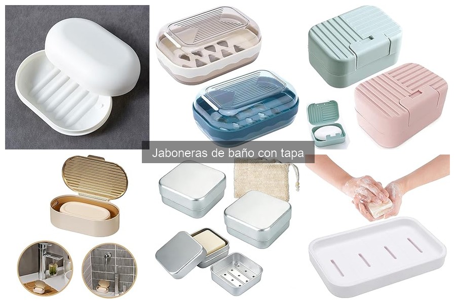 Cómo Elegir la Mejor Jabonera de Baño con Tapa