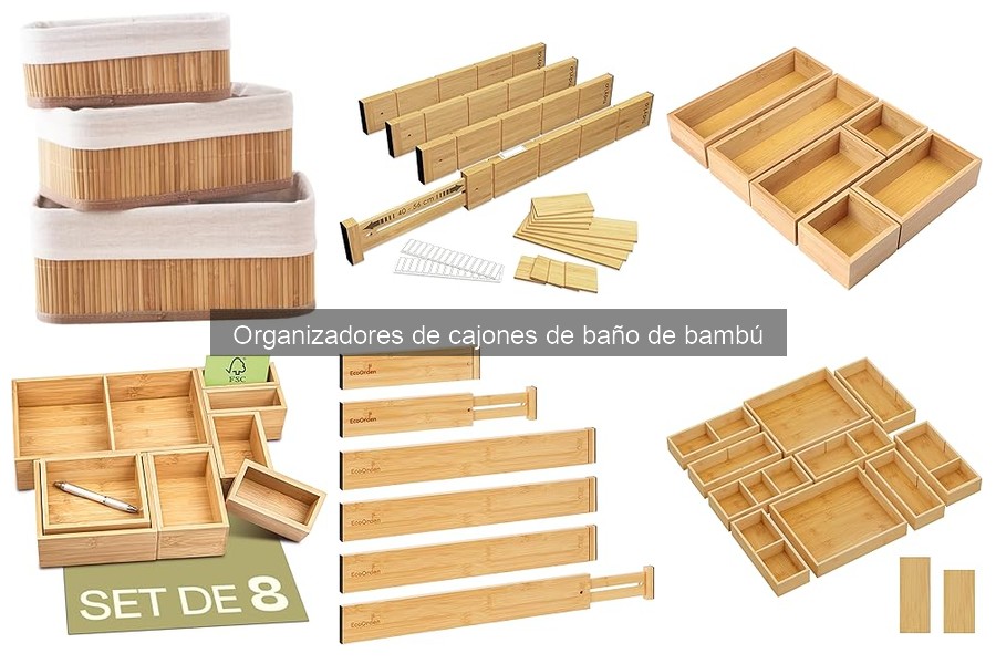 Cómo Elegir un Organizadores de Cajones de Baño de Bambú