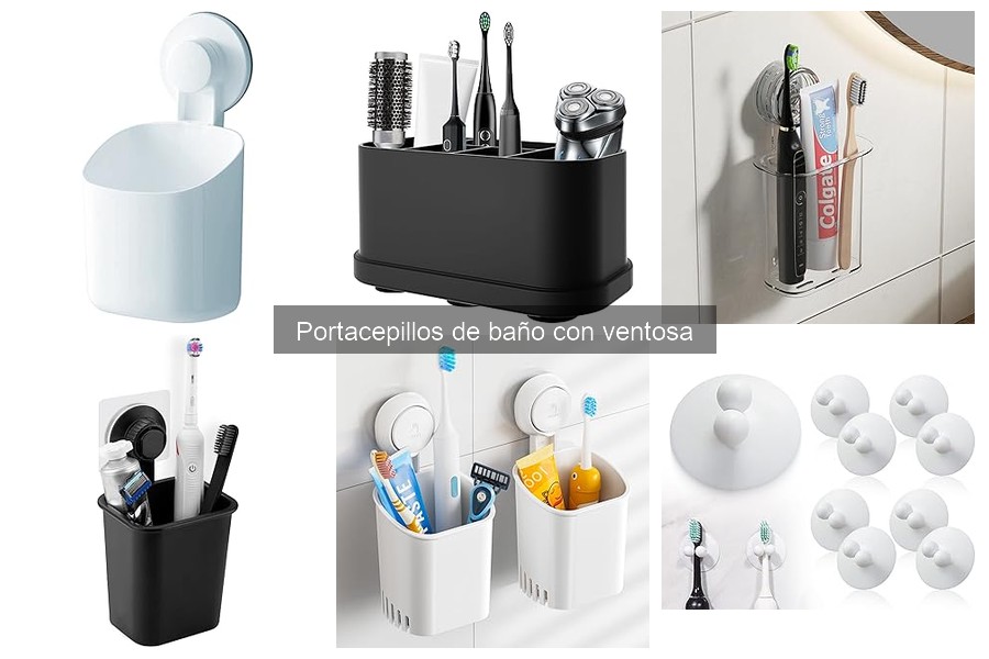 Cómo elegir un portacepillos de baño con ventosa ideal