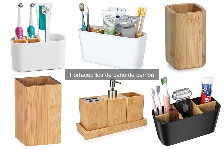 Cómo Elegir un Portacepillos de Baño de Bambú Ideal