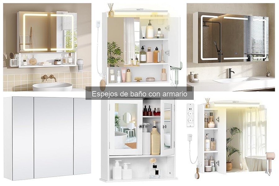 Cómo escoger el mejor espejo de baño con armario