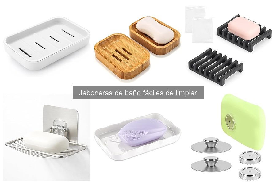 Cómo evitar moho en jaboneras de baño fácilmente