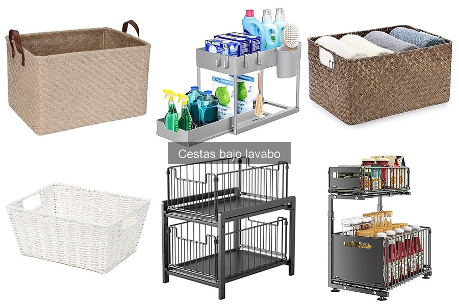Cómo Hacer Cestas Bajo Lavabo DIY para Organizar tu Baño