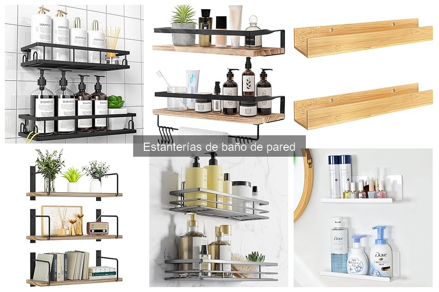 Cómo Hacer Estanterías de Baño de Pared DIY