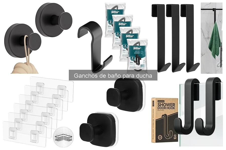 Cómo instalar ganchos de baño en la ducha fácilmente