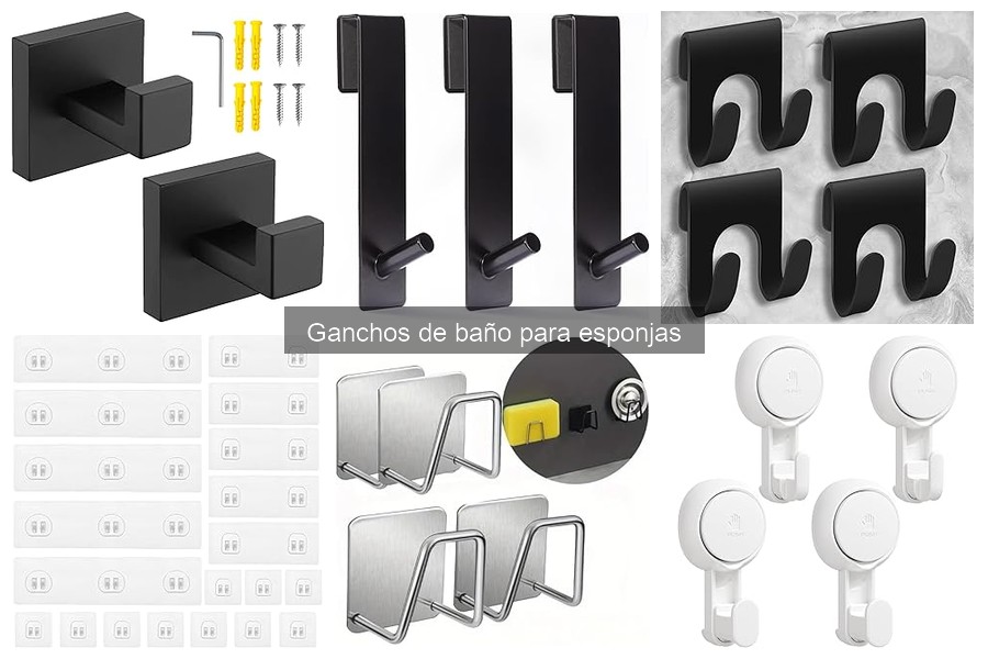 Cómo Instalar Ganchos de Baño para Esponjas: Guía Práctica