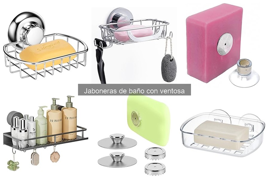 Cómo instalar jaboneras de baño con ventosa fácilmente