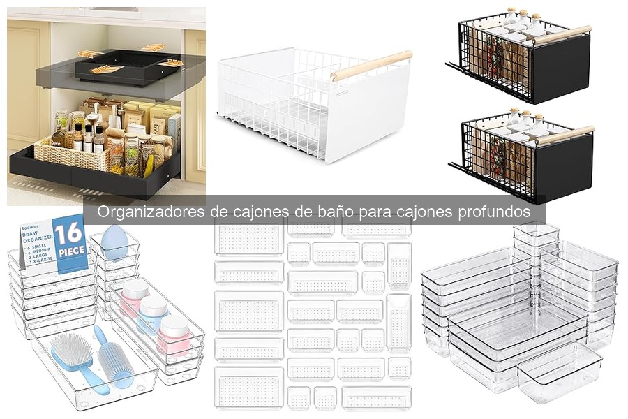 Cómo Instalar Organizadores de Cajones de Baño Profundos