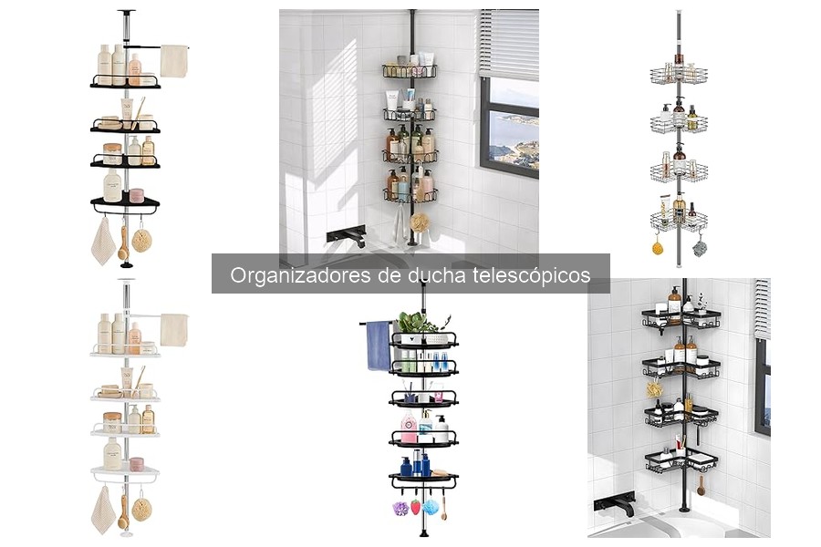 Cómo Instalar Organizadores de Ducha Telescópicos Fácilmente