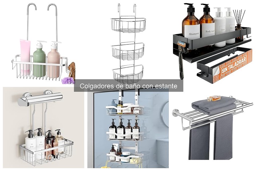 Cómo instalar un colgador de baño con estante fácilmente