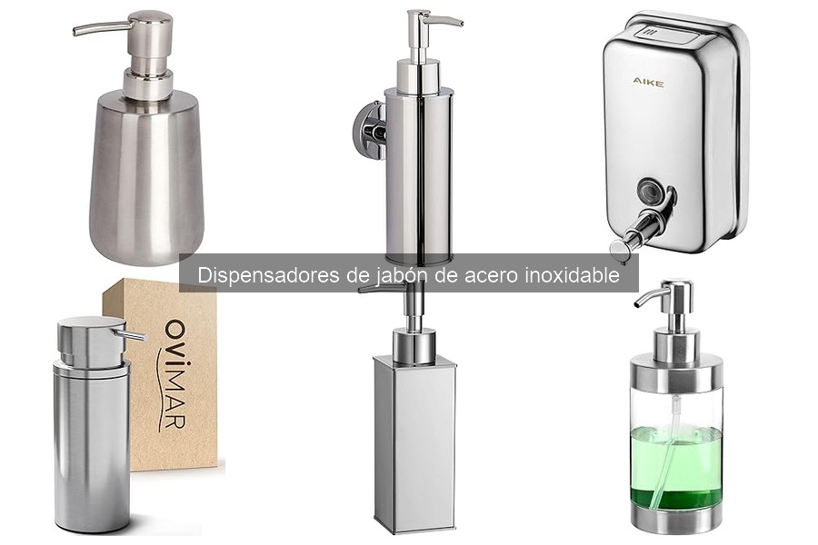 Cómo instalar un dispensador de jabón de acero inoxidable