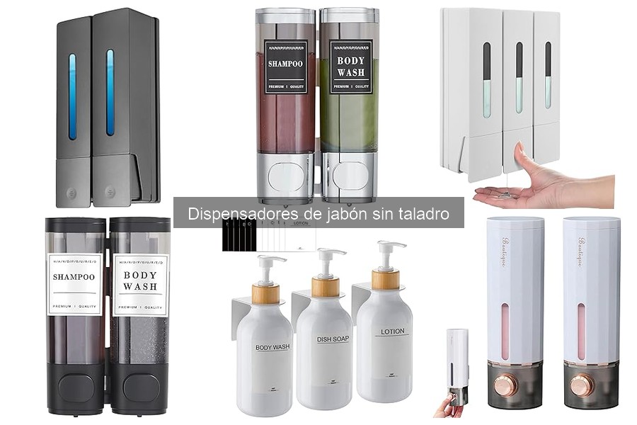 Cómo instalar un dispensador de jabón sin taladro fácilmente