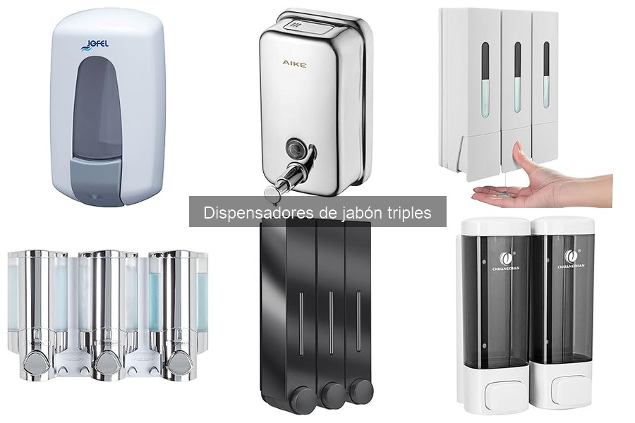 Cómo instalar un dispensador de jabón triple correctamente