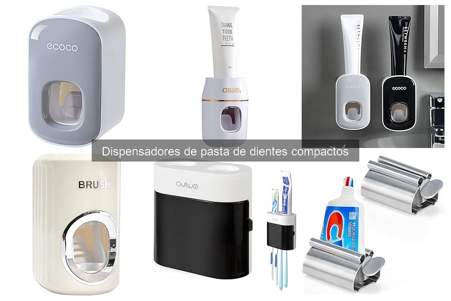 Cómo instalar un dispensador de pasta de dientes compacto