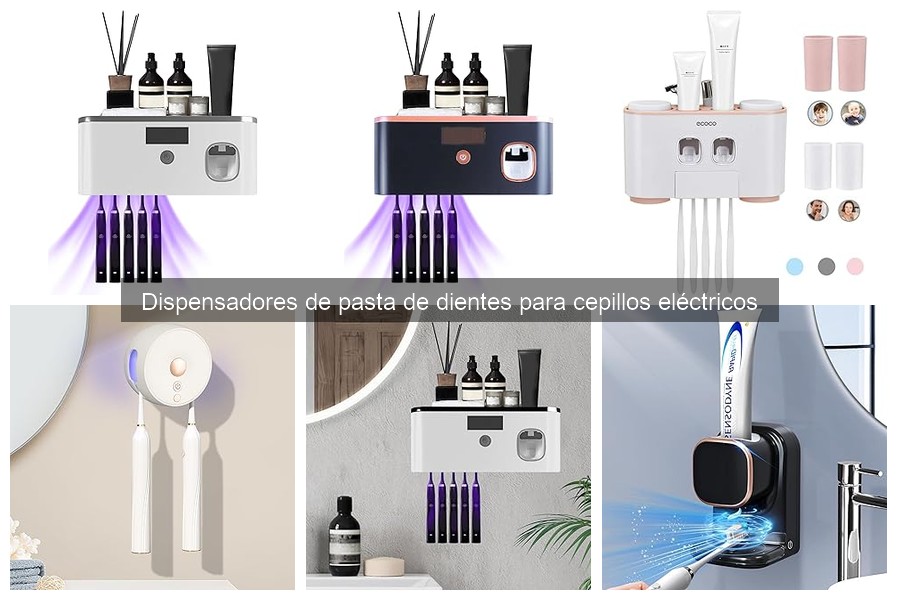 Cómo instalar un dispensador de pasta de dientes eléctrico