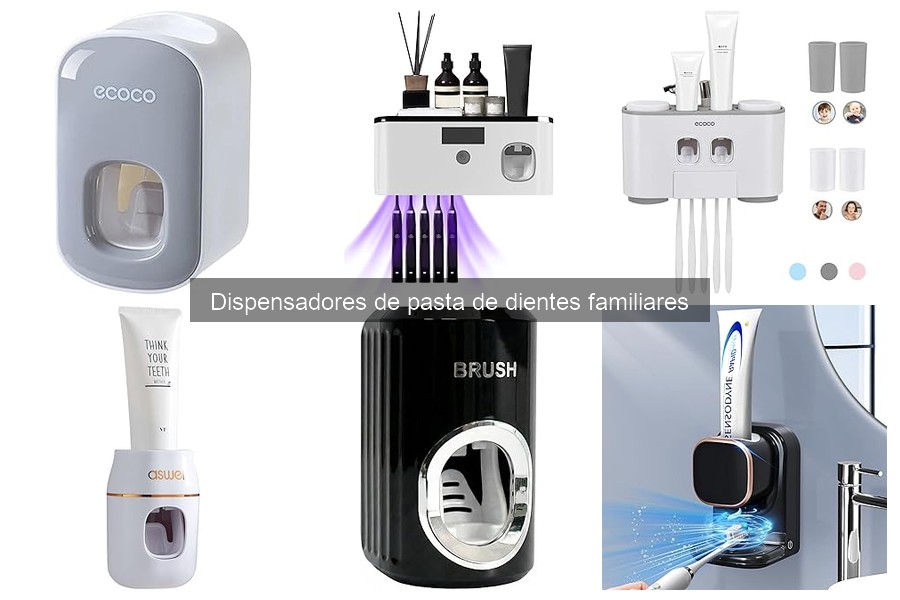 Cómo instalar un dispensador de pasta de dientes familiar
