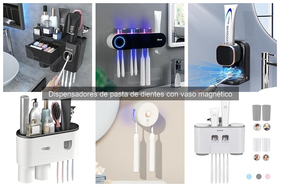 Cómo instalar un dispensador de pasta de dientes magnético