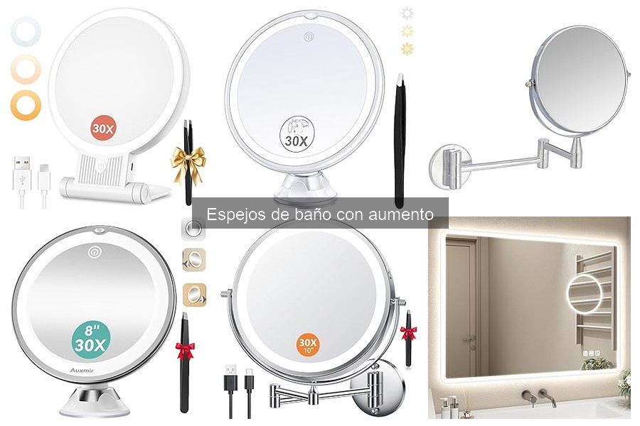 Cómo instalar un espejo de baño con aumento fácilmente