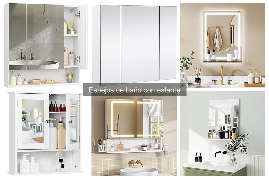 Cómo instalar un espejo de baño con estante fácilmente
