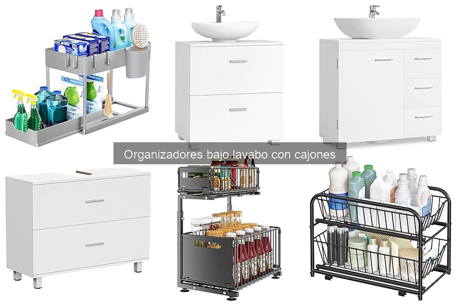 Cómo instalar un organizador bajo lavabo con cajones