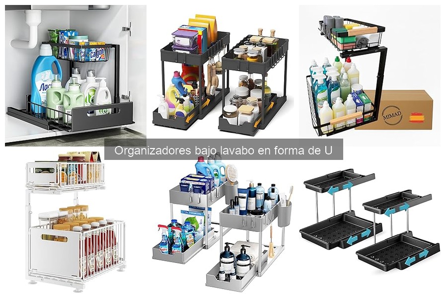 Cómo instalar un organizador bajo lavabo en forma de U