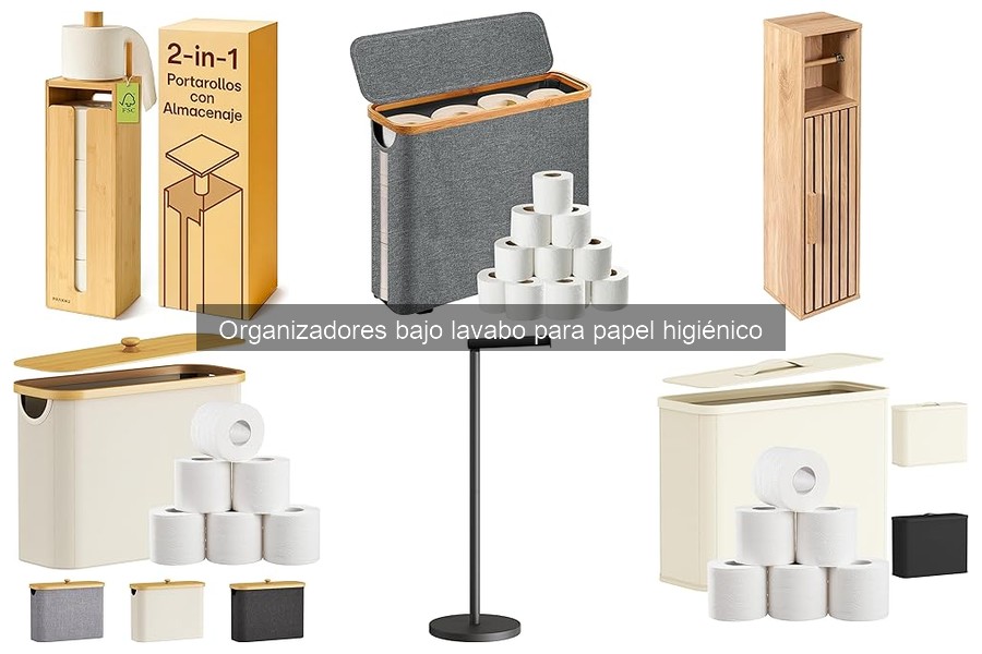 Cómo Instalar un Organizador Bajo Lavabo para Papel Higiénico