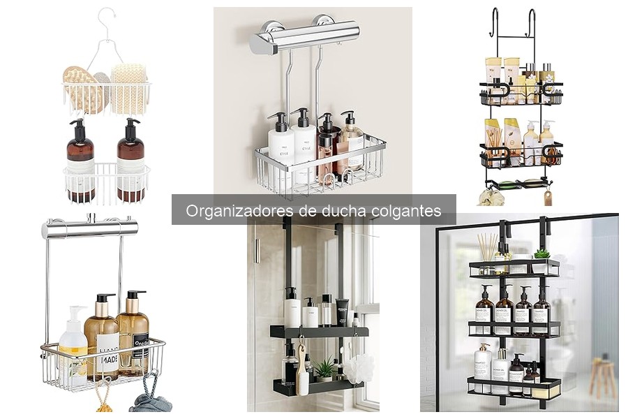 Cómo instalar un organizador de ducha colgante fácilmente