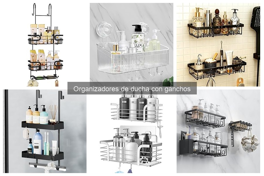 Cómo Instalar un Organizador de Ducha con Ganchos
