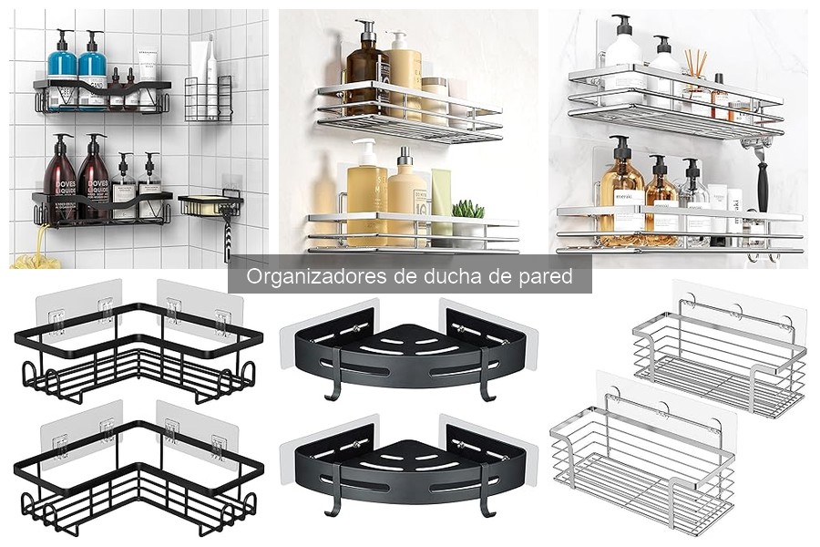 Cómo instalar un organizador de ducha de pared fácilmente